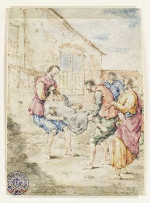 Jüngling zu Nain, Blatt 21 der Folge: "Leben Christi"