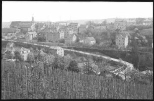 Meißen. Freiheit, Hintermauer, Kirche St. Afra, Obermeisa