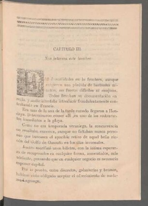 Capítulo III - Nos interesa este hombre