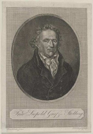 Bildnis des Fried. Leopold zu Stolberg