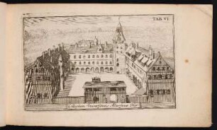 Tab. VI. Collegium Vniversitatis Altorfinæ Nor. - Universität Altdorf, Kollegiengebäude