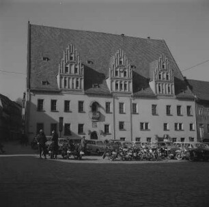 Meißen. Rathaus, Marktseite