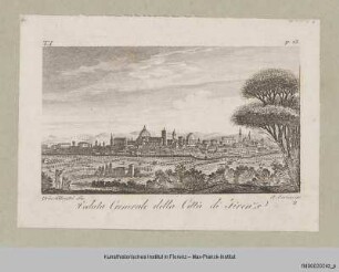 Vedute pittoresche della Toscana, Band 1 : Vedute von Florenz