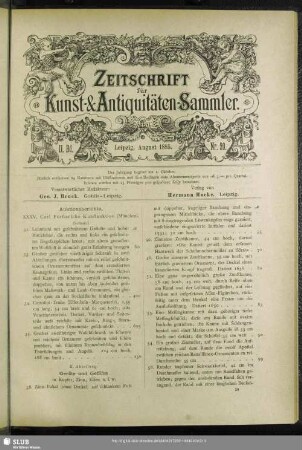 Nr.20, Aug. 1885