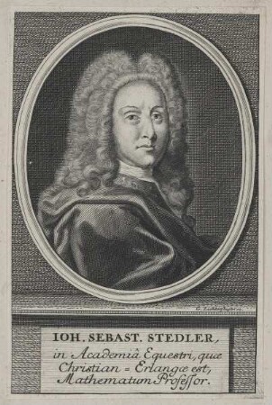 Bildnis des Ioh. Sebast. Stedler