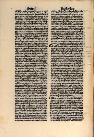 In libros posteriorum analyticorum Aristot. additamenta