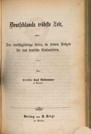 Deutsche National-Bibliothek : volksthümliche Bilder und Erzählungen aus Deutschlands Vergangenheit und Gegenwart, 3. 1862