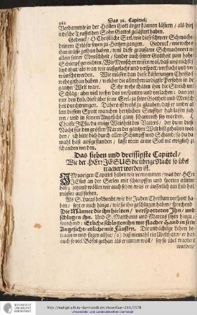 Das sieben und dreissigste Capittel