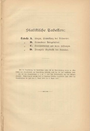 Statistische Tabellen