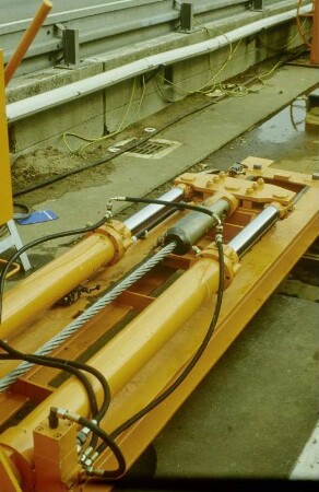1. Einsatz am 3.8.1988, Rheinbrücke Bonn-Nord (BSG)