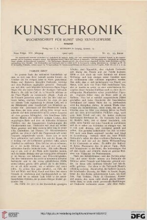 Heft 13 (23. Januar 1903