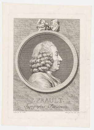 Bildnis des P. Prault