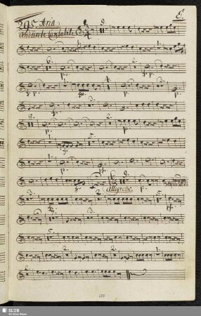 295. Aria: Il contadino geloso / Naumann, J. G.