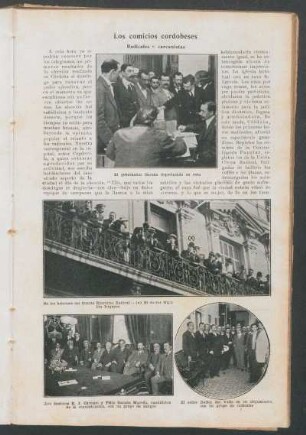 Los comicios cordobeses : Radicales v carcanistas