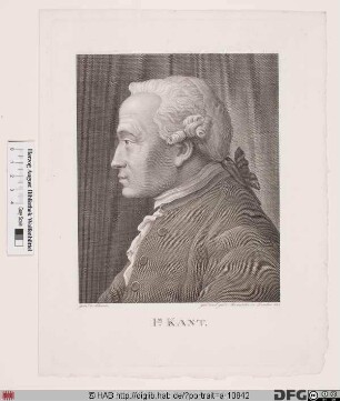 Bildnis Immanuel Kant