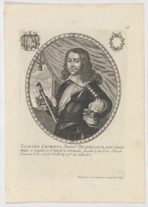 Bildnis des Richard Cromwel