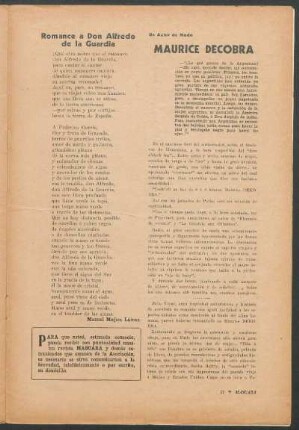 Romance a Don Alfredo de la Guardia
