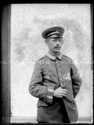 Porträt eines Soldaten, 1. Weltkrieg