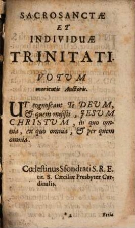 Nodus praedestinationis, ex sacris litteris, doctrinaque SS. Augustini, & Thomae, quantum homini licet, dissolutus