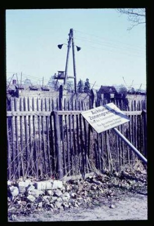 Grenze Frohnau 15.4.68.