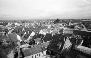 Breisach: Blick vom Münsterplatz über die Stadt