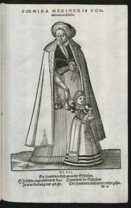 Foemina Mediocris Conditionis in Silesia.