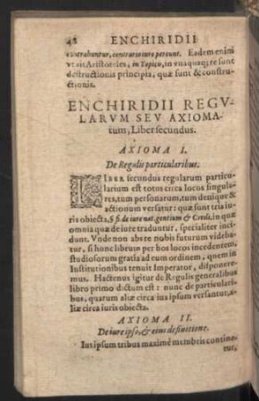 Liber Secundus.