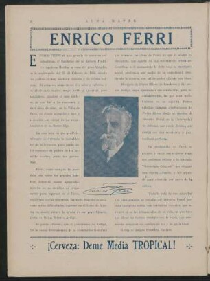 Enrico Ferri : [Breve biografía]