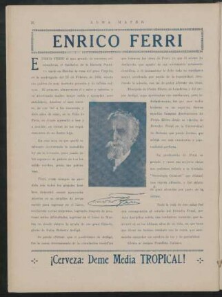 Enrico Ferri : [Breve biografía]