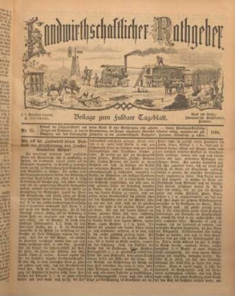 25: Beilage vom Montag, 27. November 1899