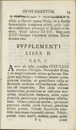 Liber II.