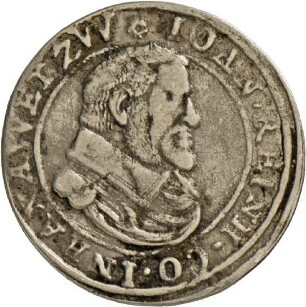 Vierteltaler des Grafen Johann Reinhard von Hanau-Lichtenberg, 1609