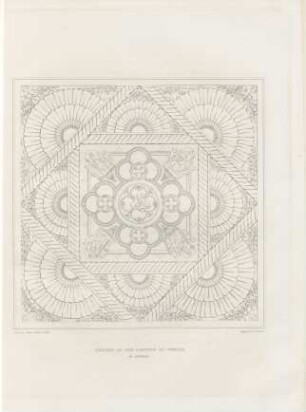 Ceiling of the portico of temple