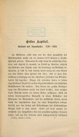 Annette von Droste-Hülshoff und ihre Werke : vornehmlich nach dem literarischen Nachlaß und ungedruckten Briefen der Dichterin