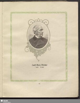 Jacob Georg Bodemer. 1830-1872