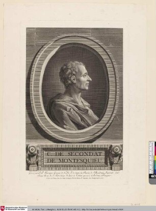 C. De Secondat De Montesquieu