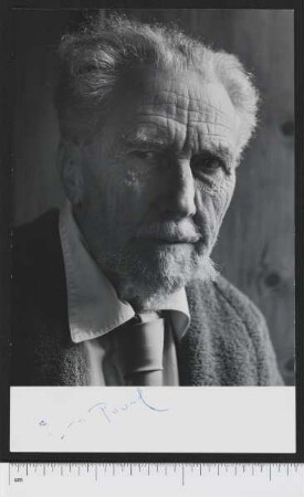 Porträtaufnahme Ezra Pound