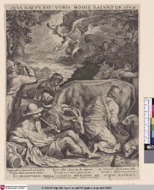 [Verkündigung an die Hirten; Annunciation to the shepherds]