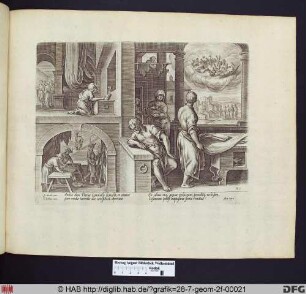 Die Vision des heiligen Petrus.