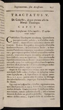 237-247, Caput I - III