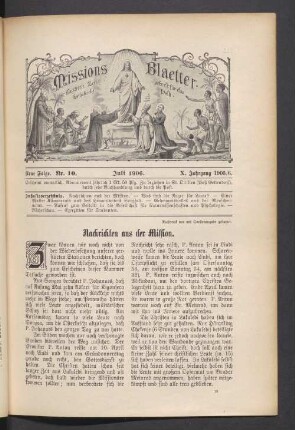 Nr. 10. Juli 1906