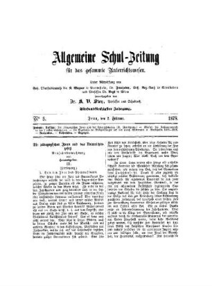 Die pädagogischen Ideen und das Unterrichtsgesetz. Neujahrsbetrachtungen : (Fortsetzung)