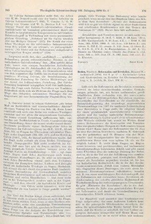 370-372 [Rezension] Becker, Winfried, Reformation und Revolution