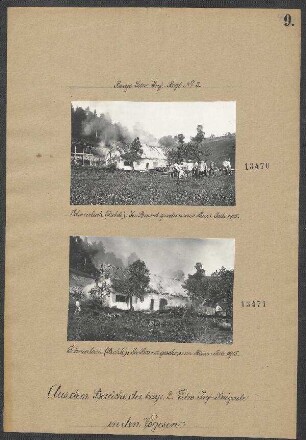 Schmierlach (Bohle): In Brand geschossenes Haus
