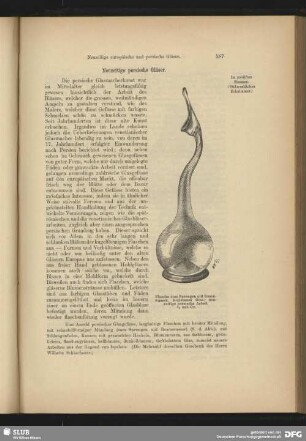 Flasche zum Sprengen mit Rosenwasser