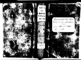 Mühlhausen, Mühlhausen-Ehingen KN; Katholische Gemeinde: Standesbuch 1810-1844