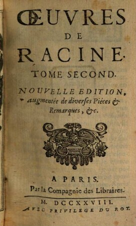 Oeuvres De Racine, 2