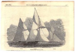 The Royal London Yacht Club Match "Thought", "Phantom", "Vampire"