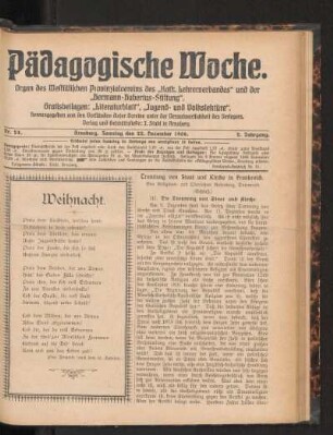 Weihnacht