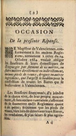 Dissertation sur la bière
